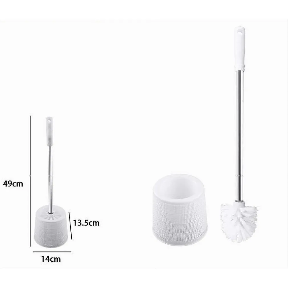 PORTASCOPINO CON EFFETTO RATTAN BIANCO PER BAGNO WC TOILETTE CON SCOPINO 79823