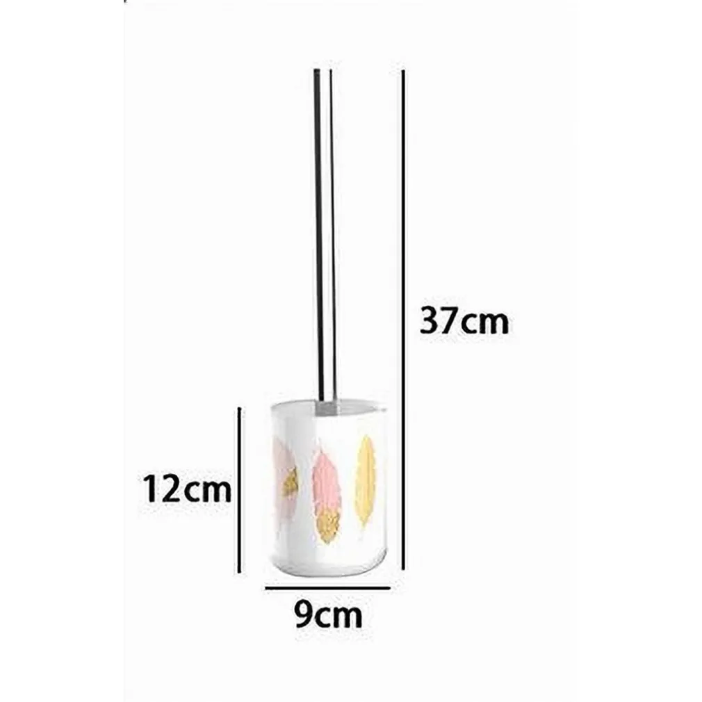 PORTASCOPINO PORTA SCOPINO BAGNO WC TOILETTE CON PIUME CON SCOPINO COMPLETO 69796