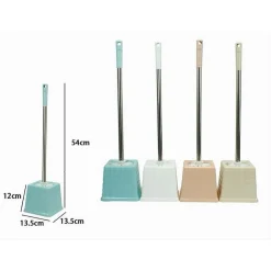 PORTASCOPINO QUADRATO COLORATO LAVORATO PER BAGNO WC TOILETTE CON SCOPINO 79467