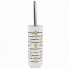 PORTASCOPINO 9.1X26.8CM CON SCOPINO ACCESSORI BAGNO WC TOILETTE CON ANANAS 69761