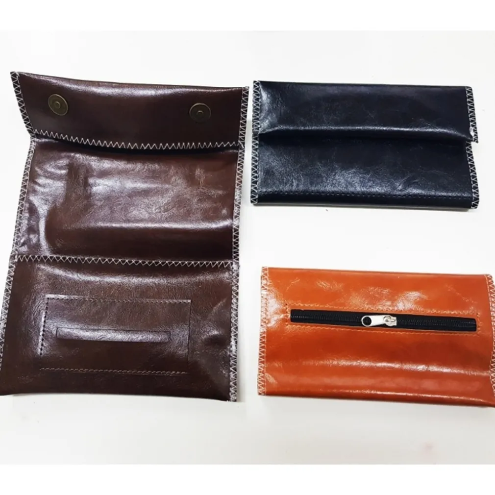 PORTATABACCO ASTUCCIO TABACCO POUCH CARTINE FILTRI ECO PELLE CUSTODIA BORSELLO