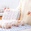 PORTAUOVO PORTA UOVO 15 POSTI CON DIVISORIO PER UOVA IN PLASTICA CONTENITORE