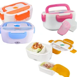 PORTAVIVANDE TERMICO SCALDA PORTA PRANZO CONTENITORE ELETTRICO DA CASA E AUTO