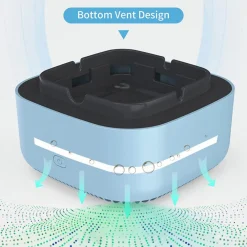 POSACENERE ASPIRA FUMO ASPIRAFUMO SIGARETTE ODORI ASPIRATORE ELETTRICO SCRIVANIA