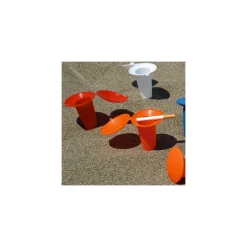 POSACENERE DA SPIAGGIA PICCHETTO CON TAPPO PORTACENERE DA VIAGGIO MARE