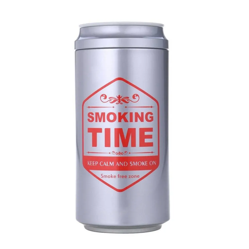 POSACENERE PORTACENERE A BARATTOLO CON LED AUTO CAMPER CASA UFFICIO PRATICO