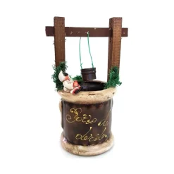 POZZO DEI DESIDERI DECORAZIONE CASA PULCINELLA PORTAFORTUNA TERRACOTTA