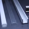 Profilo barra 1m alluminio per strip LED CC-32 con coperchio opaco o trasparente