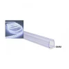 PROFILO IN PLASTICA DA 1 MT SENZA COPERTURA PER STRIP LED STRISCE DA 5 MM PS-5MM