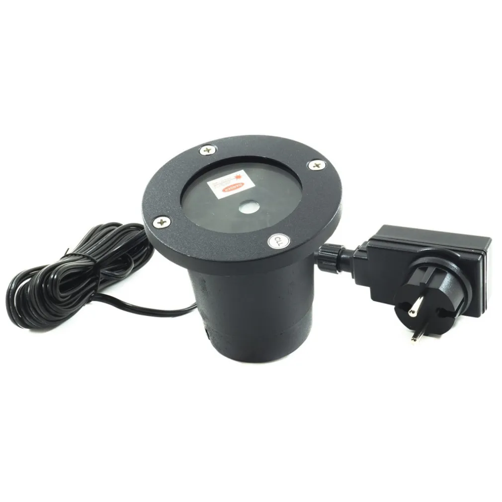 PROIETTORE LUCI LASER DA ESTERNO SU PICCHETTO FANTASIA PUNTI GIARDINO DISCOTECA