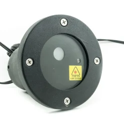 PROIETTORE LUCI LASER DA ESTERNO SU PICCHETTO FANTASIA PUNTI GIARDINO DISCOTECA