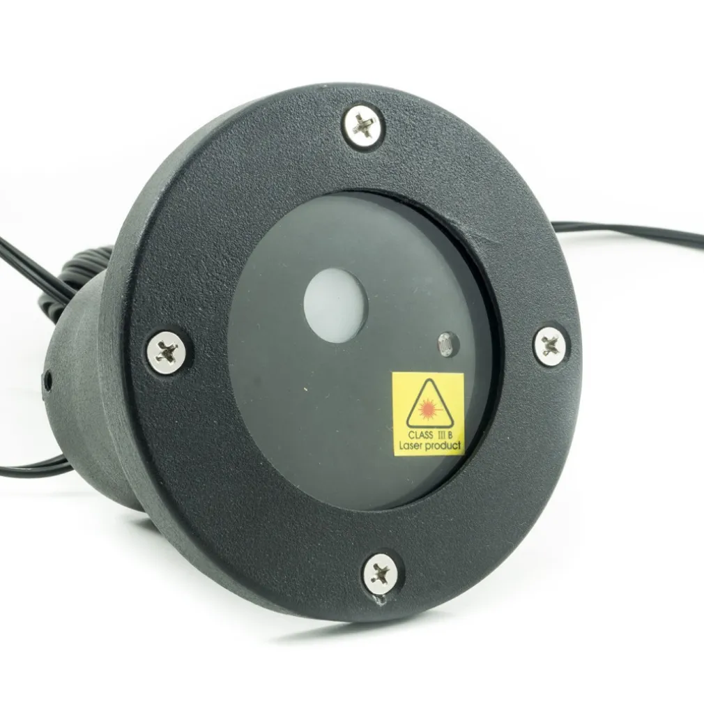 PROIETTORE LUCI LASER DA ESTERNO SU PICCHETTO FANTASIA PUNTI GIARDINO DISCOTECA