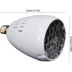 PROIETTORE LUCI ROTAZIONE AUTOMATICA E27 DA 4W PER ESTERNI DECORAZIONI NATALIZIE