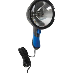 PROIETTORE PORTATILE BULBO OTTICO ALOGENO ACCESSORI NAUTICA BARCHE AUTO 900LUMEN