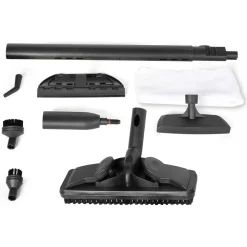 PULITORE A VAPORE MULTIFUNZIONALE A TRAINO 1500 WATT IGIENIZZA PULISCE CASA CON ACCESSORI