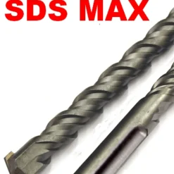 PUNTA GIGANTE A DOPPIA ELICA CON ATTACCO SDS MAX PER MARTELLO DEMOLITORE