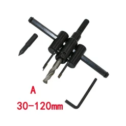 PUNTA TRAPANO PER FORO REGOLABILE CIRCOLARE BARENO PER LEGNO COMPENSATO LAMINATI