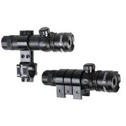 PUNTATORE DI PRECISIONE CON LASER VERDE 5MV MIRINO PER CANNOCCHIALE FUCILE 300M