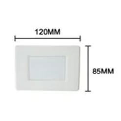 PUNTO LUCE EMERGENZA SEGNAPASSO INCASSO SCATOLA 503 1.1W LUCE 3000K 4000K 6500K XGYJD-001