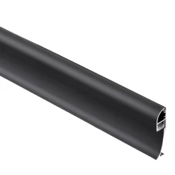 5PZ PROFILO ANGOLARE NERO LUCE INDIRETTA ALLUMINIO PER STRISCE LED A SUPERFICIE 2MT AL-34