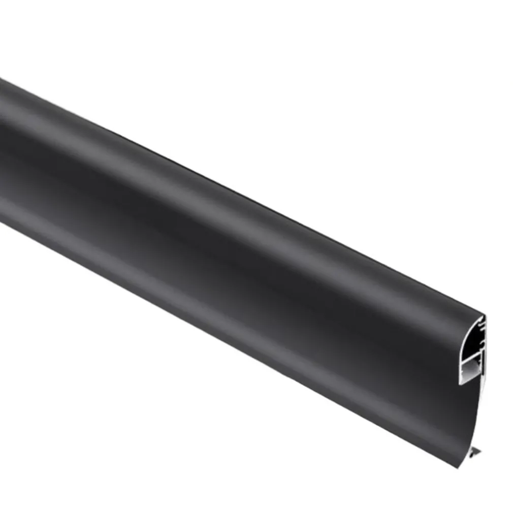 5PZ PROFILO ANGOLARE NERO LUCE INDIRETTA ALLUMINIO PER STRISCE LED A SUPERFICIE 2MT AL-34