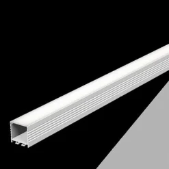 5PZ PROFILO IN ALLUMINIO 2 MT LINEARE SOSPESO SEZIONABILE PER STRISCIA LED AL-28