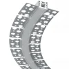 5PZ PROFILO IN ALLUMINIO FLESSIBILE CURVABILE AD INCASSO 1,5MT PER STRIP LED AL-35-S