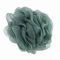 3PZ SPUGNA RETINA PER DOCCIA BAGNO SPUGNETTA RETE PELLE CORPO VARI COLORI 10681