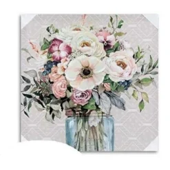 QUADRO QUADRETTO DECORATIVO 45 X 45 X 1,8CM TELA SU LEGNO DELUXE 2 DECORI 831997