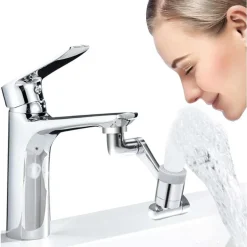 RACCORDO FILTRO ROTANTE RUBINETTO PROLUNGA GIREVOLE 360° AERATORE UNIVERSALE 87998