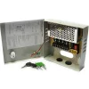 RACK BOX ALIMENTATORE STABILIZZATO 4 USCITE CANALI CENTRALINA TELECAMERA DC CCTV
