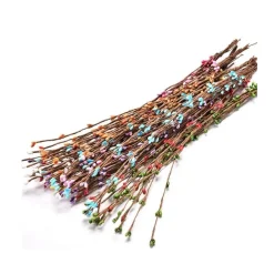 RAMOSCELLO 10 PEZZI RAMOSCELLI ARTIFICIALE BACCA FIORI FINTI DECORAZIONE