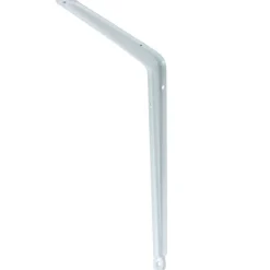 REGGIMENSOLA SUPPORTO STAFFA REGGI MENSOLA IN METALLO 10X12,5CM BIANCA