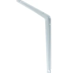 REGGIMENSOLA SUPPORTO STAFFA REGGI MENSOLA IN METALLO 15X20CM BIANCA