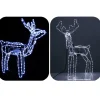 RENNA CON MOVIMENTO LUCE LUCI LED IP44 NATALE NATALIZIE DECORAZIONI ADDOBBI