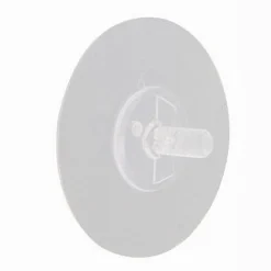 RICAMBIO PER VENTOSA SATINATA TRASPARENTE DA PARETE 6.5CM FORTE ASPIRAZIONE 59538