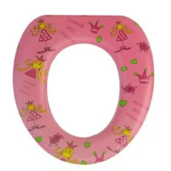 RIDUTTORE SEDILE SEGGIOLINO PER WC MORBIDO PER BAMBINI CON 4 MOTIVI A FANTASIA 59781