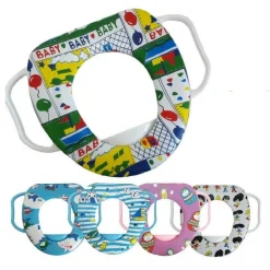 RIDUTTORE WC WATER PER BAMBINI SEDILE MORBIDO COPRIWATER FANTASIE VARIE 59783