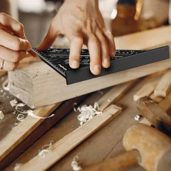 RIGHELLO 7 POLLICI TRIANGOLO 180 MM LEGA ALLUMINIO SQUADRA PER FALEGNAME