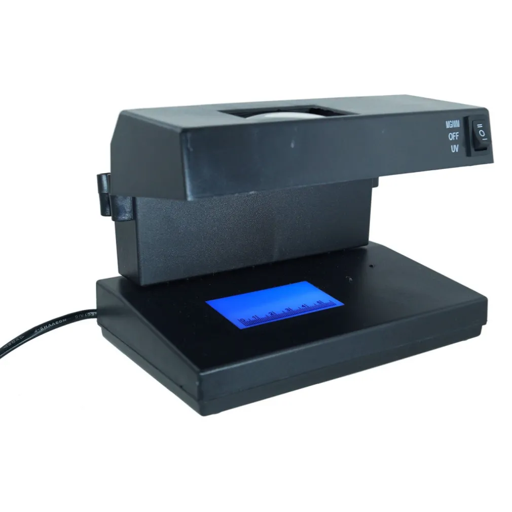 RILEVATORE SOLDI FALSI LUCE UV CONTROLLO MG NUOVE BANCONOTE EURO MONEY DETECTOR