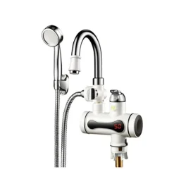 RISCALDATORE ISTANTANEO ACQUA CALDA RUBINETTO ELETTRICO DOCCIA CUCINA BAGNO