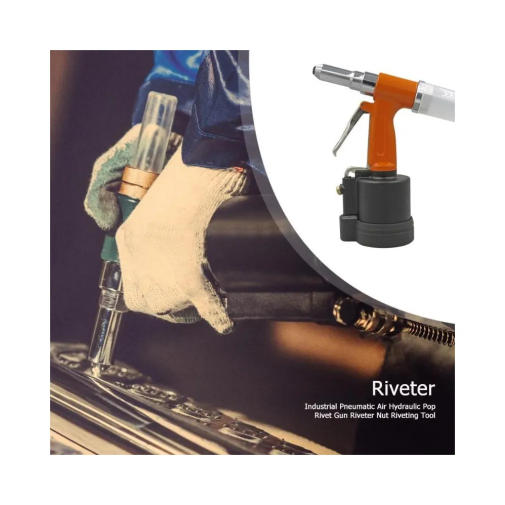 RIVETTATRICE INDUSTRIALE IDRAULICA PNEUMATICA AD ARIA COMPRESSA SPARACHIODI