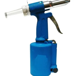 RIVETTATRICE PNEUMATICA AD ARIA COMPRESSA IN VALIGETTA CON ACCESSORI + RIVETTI