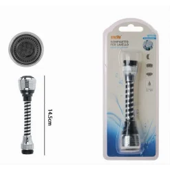 ROMPIGETTO AERATORE DOCCETTA RUBINETTO LAVELLO PROLUNGA CANNUCCIA FLESSIBILE 69255