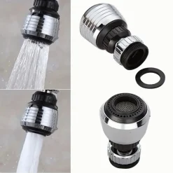 ROMPIGETTO AERATORE PER RUBINETTO CUCINA 3.2X6CM REGOLABILE A 2 MODALITÀ 69266