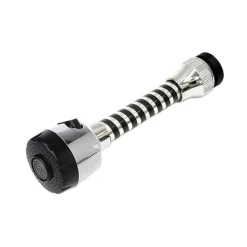 ROMPIGETTO AERATORE RUBINETTO LAVELLO DOCCETTA PROLUNGA FLESSIBILE 2 GETTI 87175