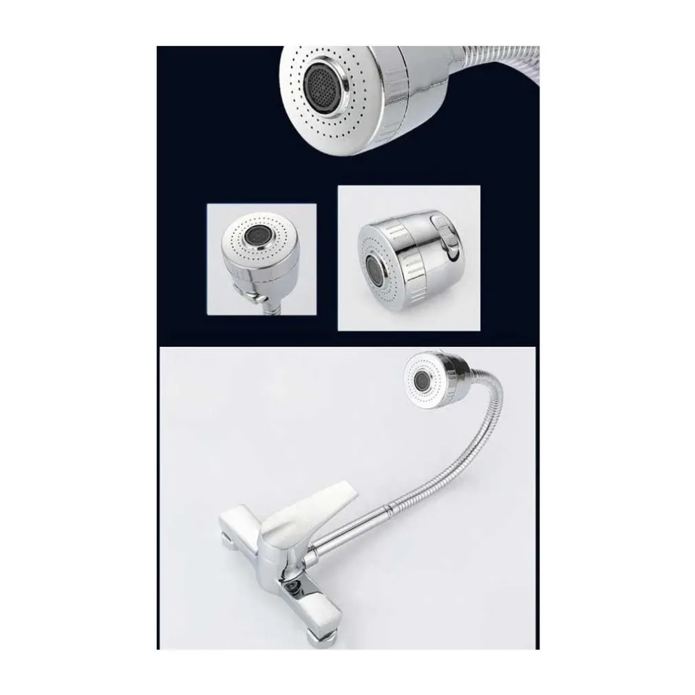 ROMPIGETTO AREATORE A DOPPIA FUNZIONE GETTO E DOCCINO PER RUBINETTO UNIVERSALE