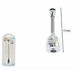 ROMPIGETTO FLESSIBILE GIREVOLE UGELLO CUCINA PER LAVELLO RUBINETTO 17.5 CM 87174