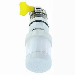 ROMPIGETTO PER RUBINETTO FILTRO ACQUA LAVELLO PER BAGNO CUCINA BIANCO 11CM 87488