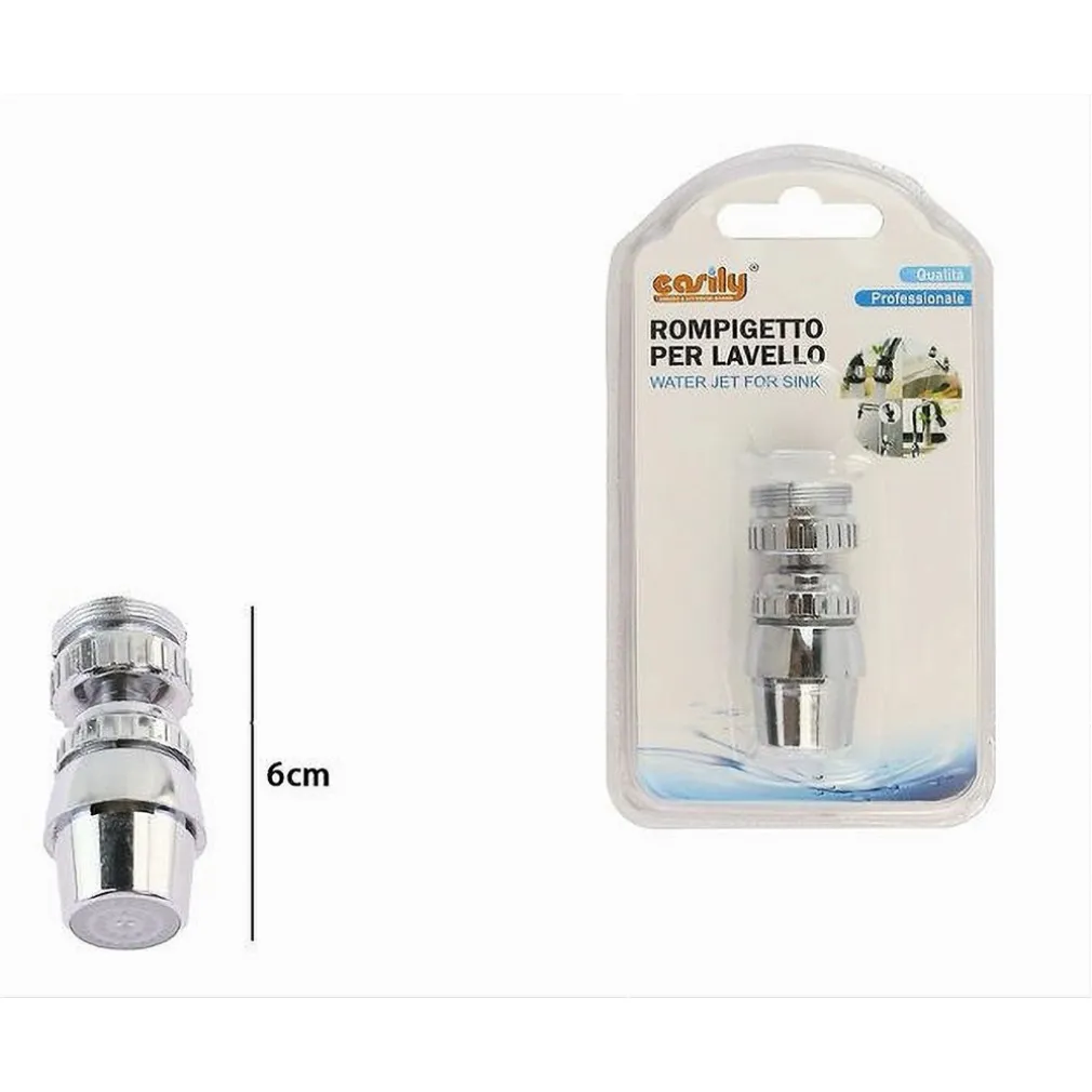 ROMPIGETTO PER RUBINETTO LAVELLO CUCINA AREATORE CROMATO SNODO UNIVERSALE 87170